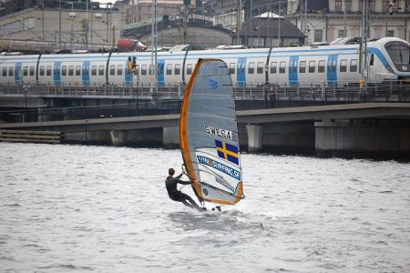 Beginner Day1  Dynamic Windsurfing Stockholm downtown