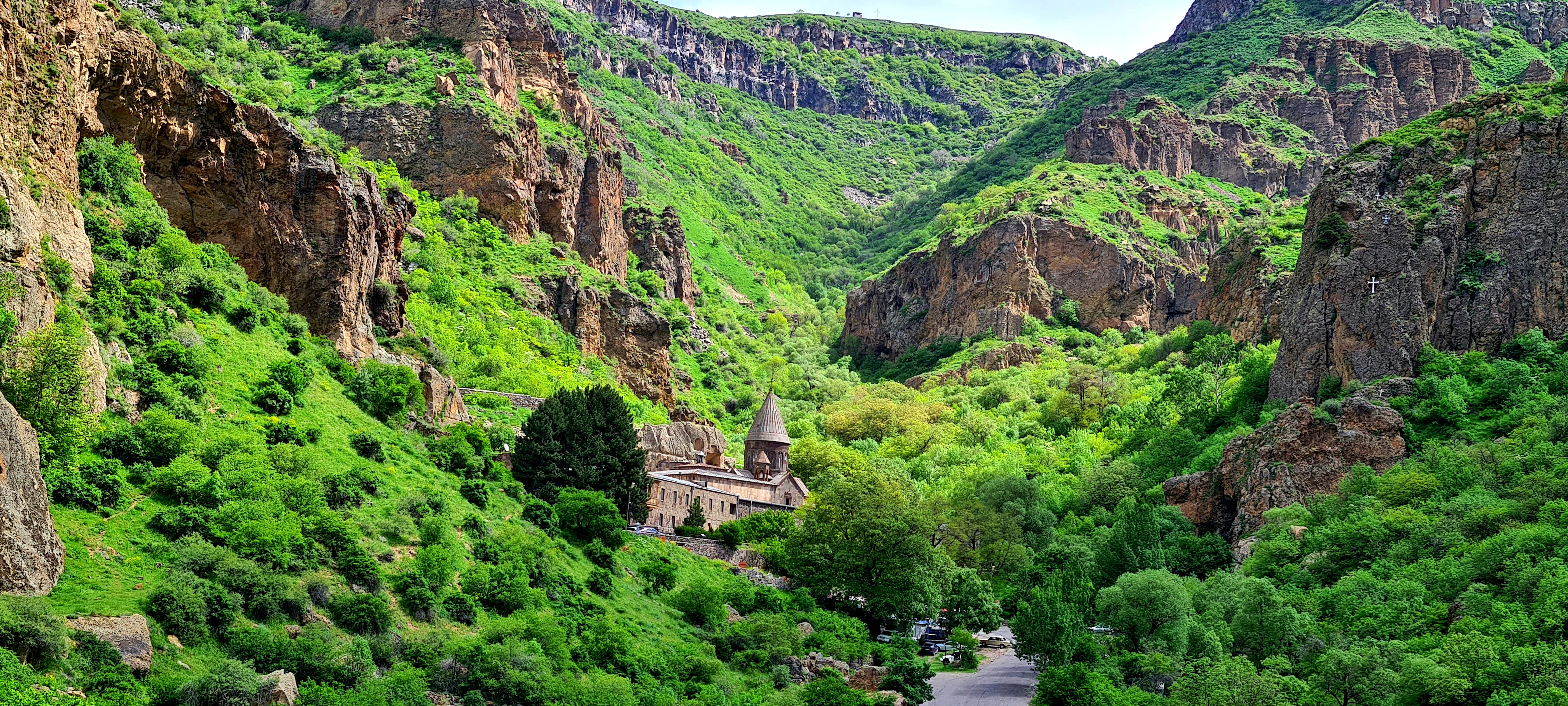 Day 4: The Arch of Yeghishe Charents - Garni Temple - Symphony of Stones - Geghard Monastery - Yerevan