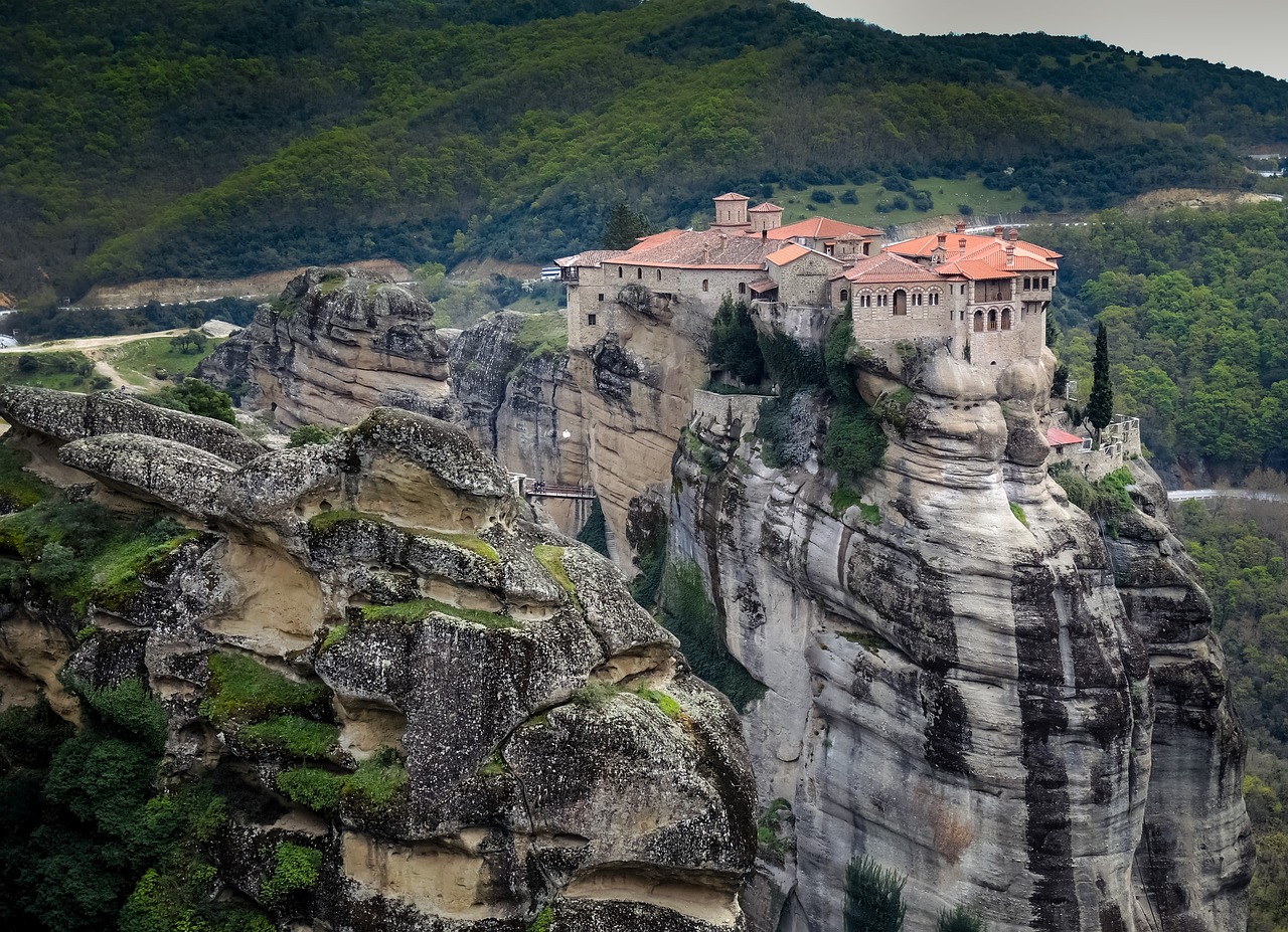 Day 5: Discover the awe-inspiring monasteries of Meteora, then return to Athens for an evening stay.